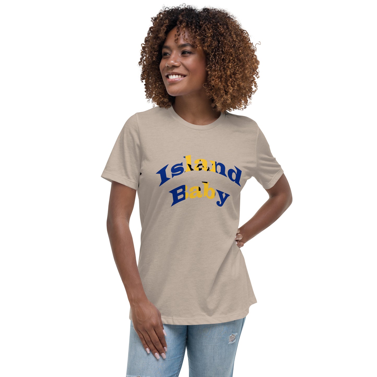 Bajan Island Baby women's Relaxed T-Shirt