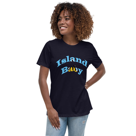 St. Lucian Island Baby women's Relaxed T-Shirt