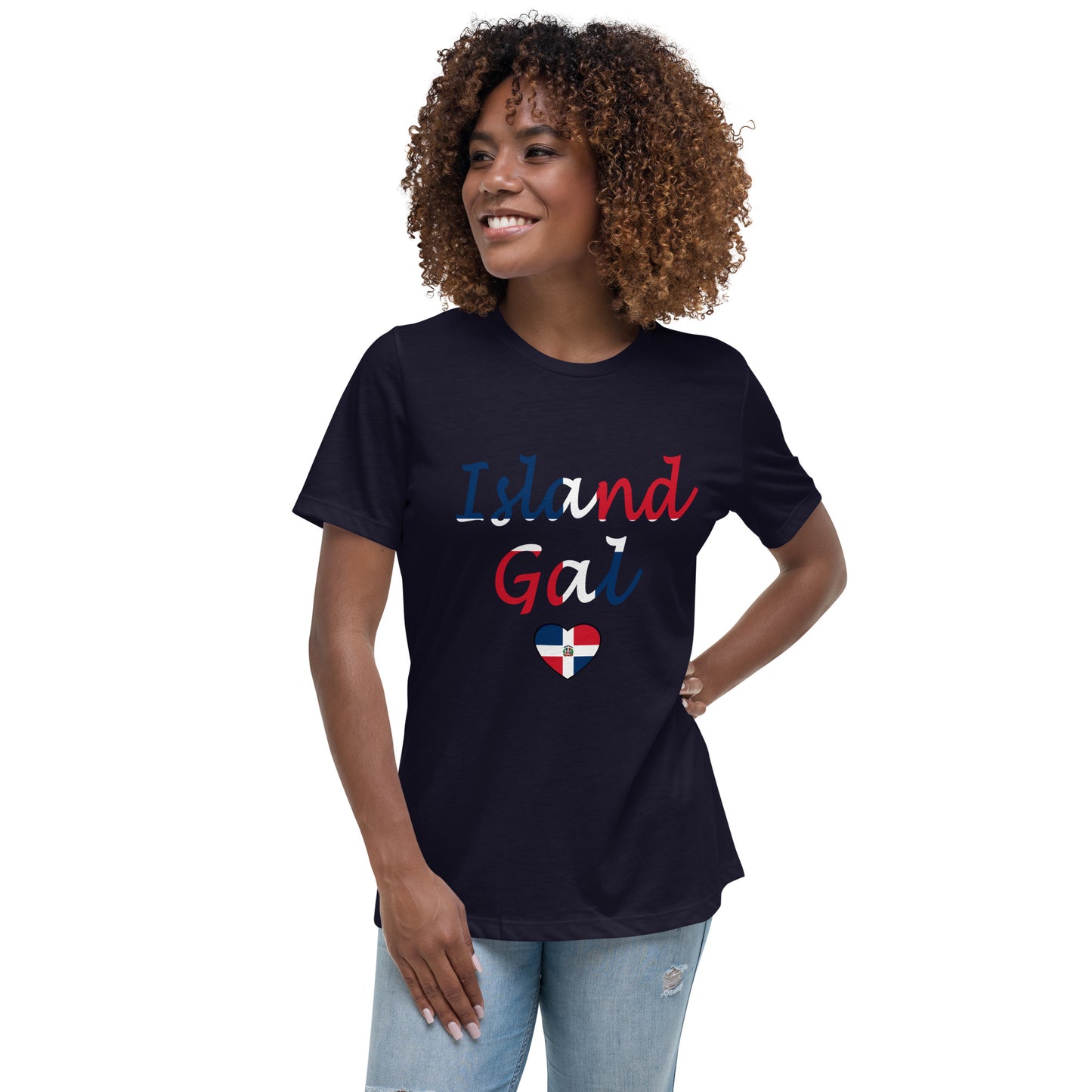 DR Island Gal women's Relaxed T-Shirt