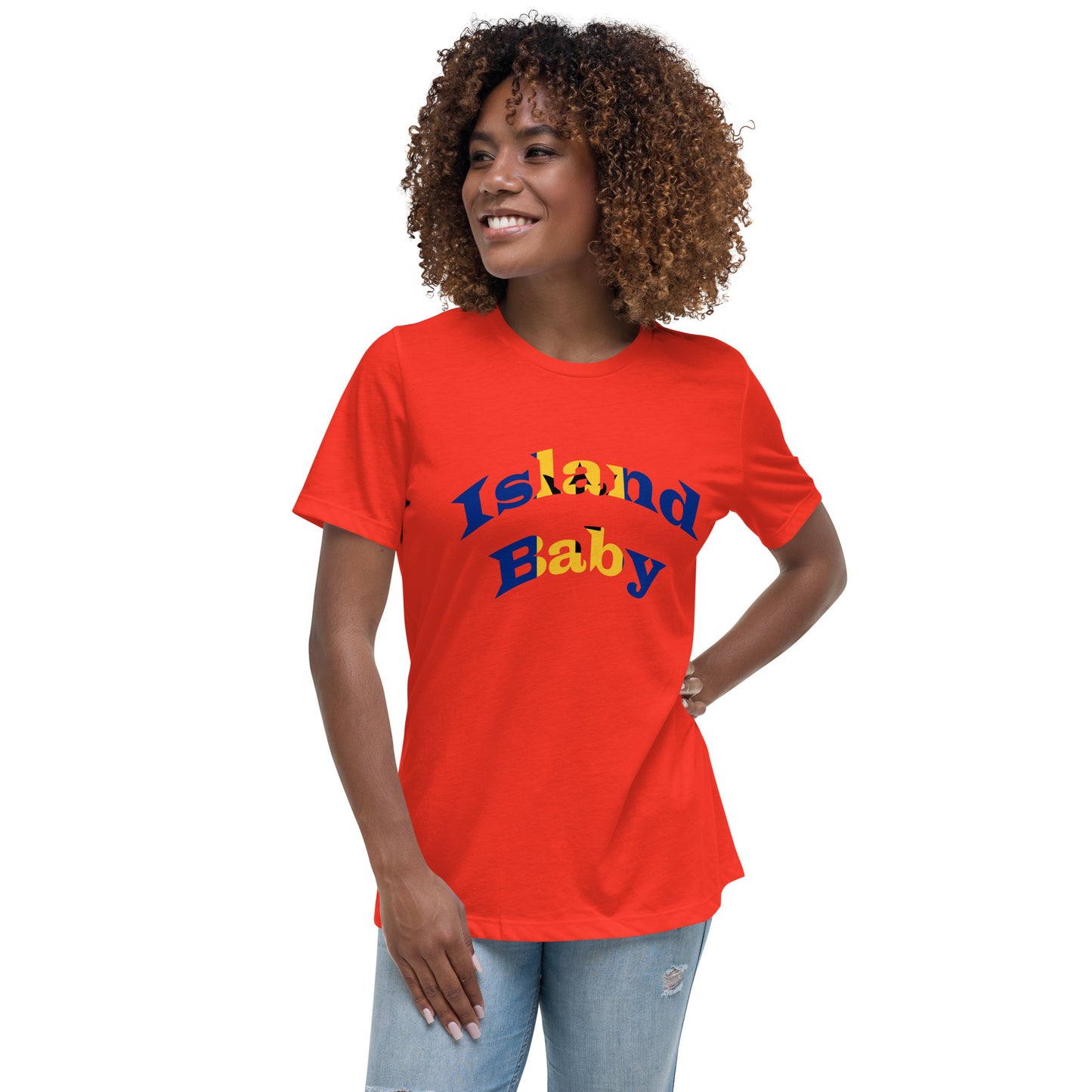 Bajan Island Baby women's Relaxed T-Shirt