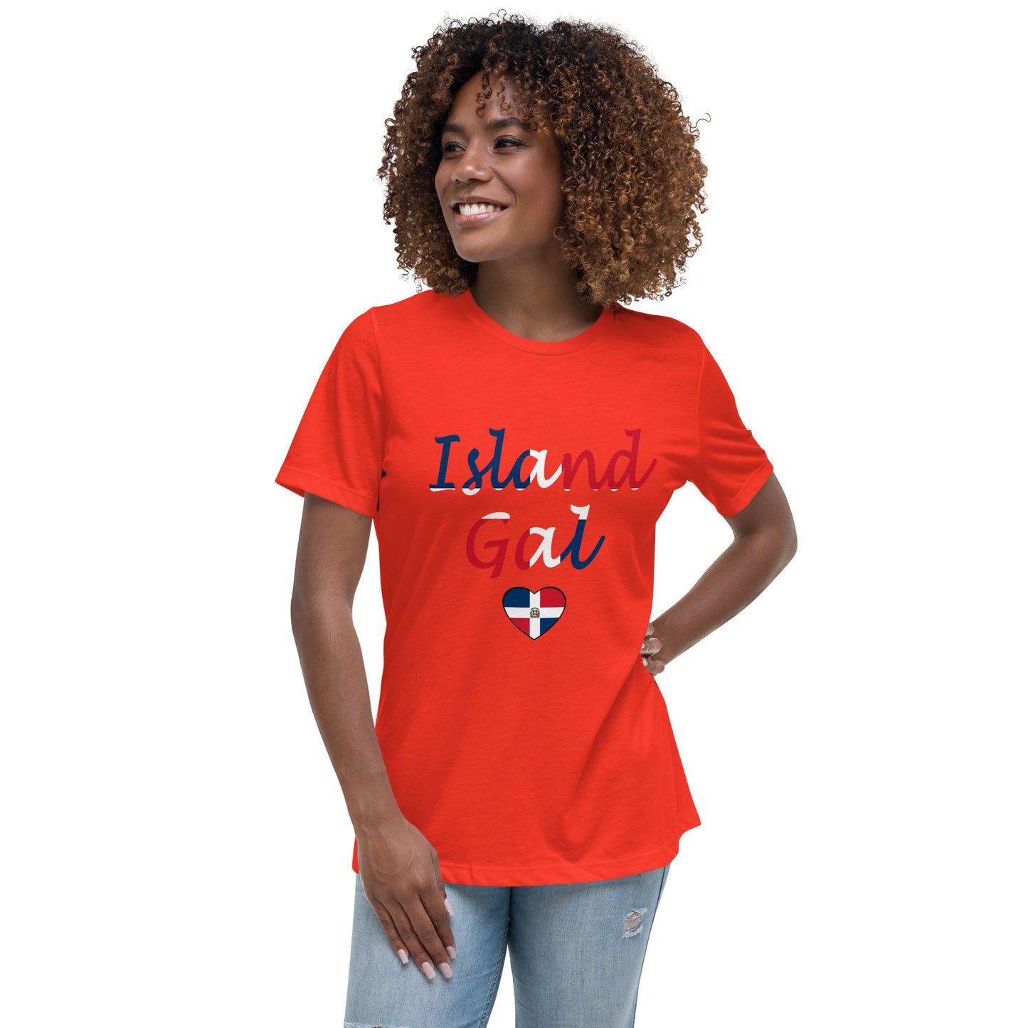 DR Island Gal women's Relaxed T-Shirt
