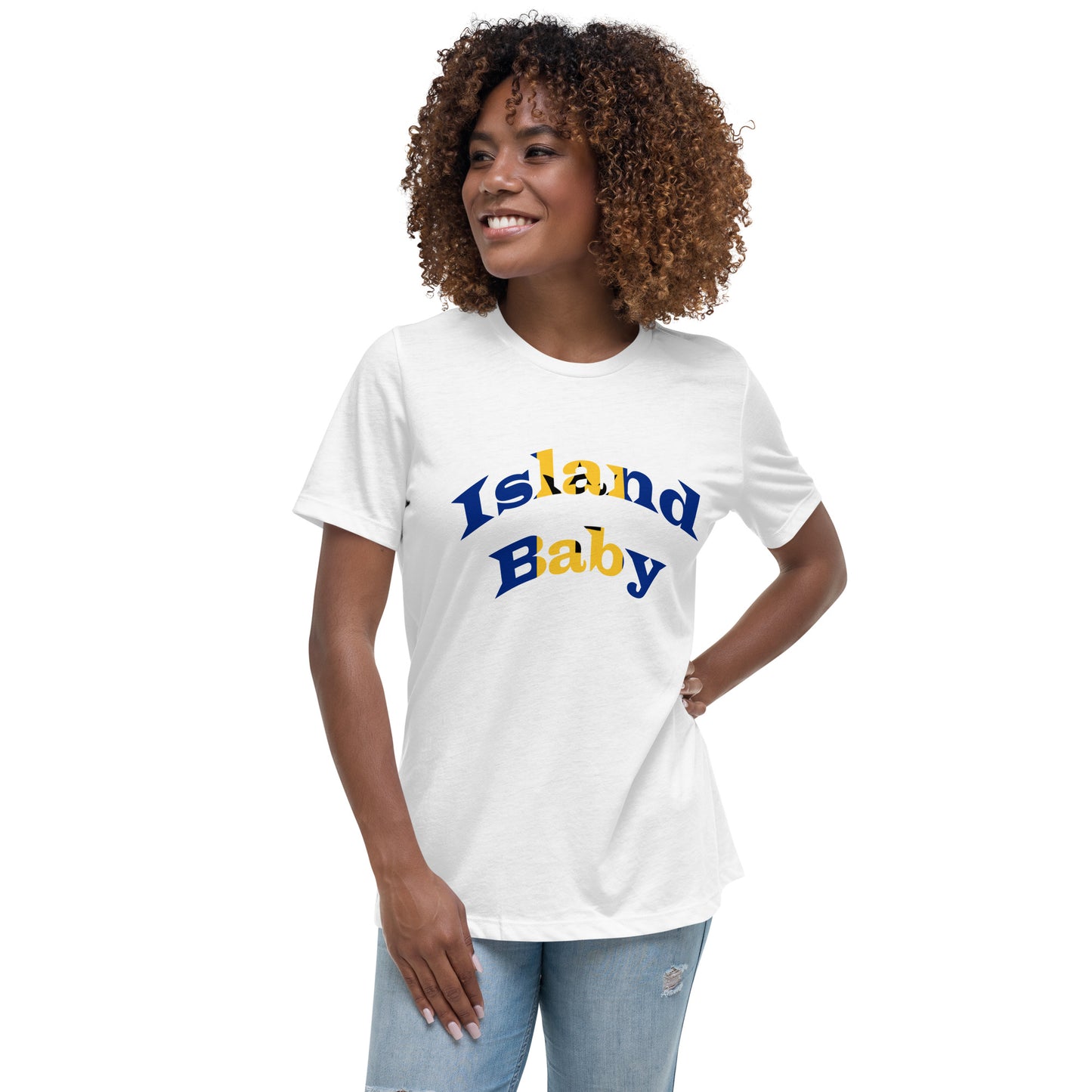 Bajan Island Baby women's Relaxed T-Shirt