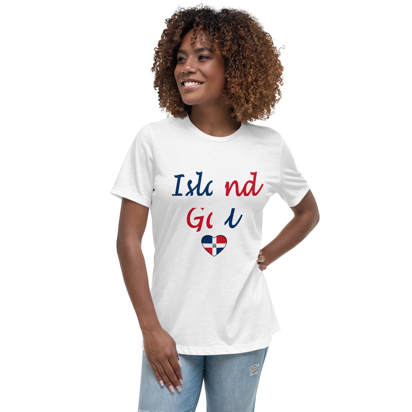 DR Island Gal women's Relaxed T-Shirt