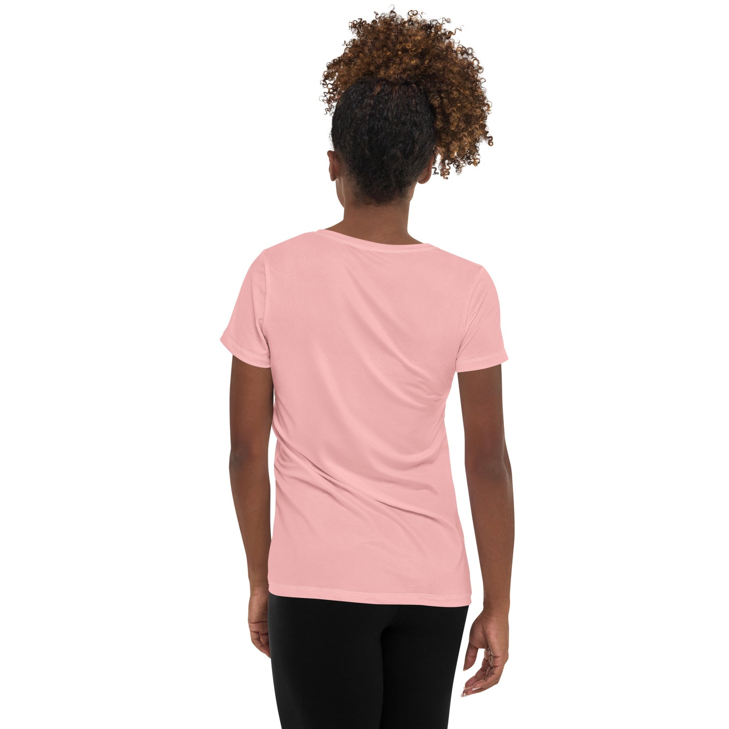 Griff-Fit Pink Women's Athletic T-shirt