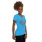 Griff-Fit Blue Women's Athletic T-shirt