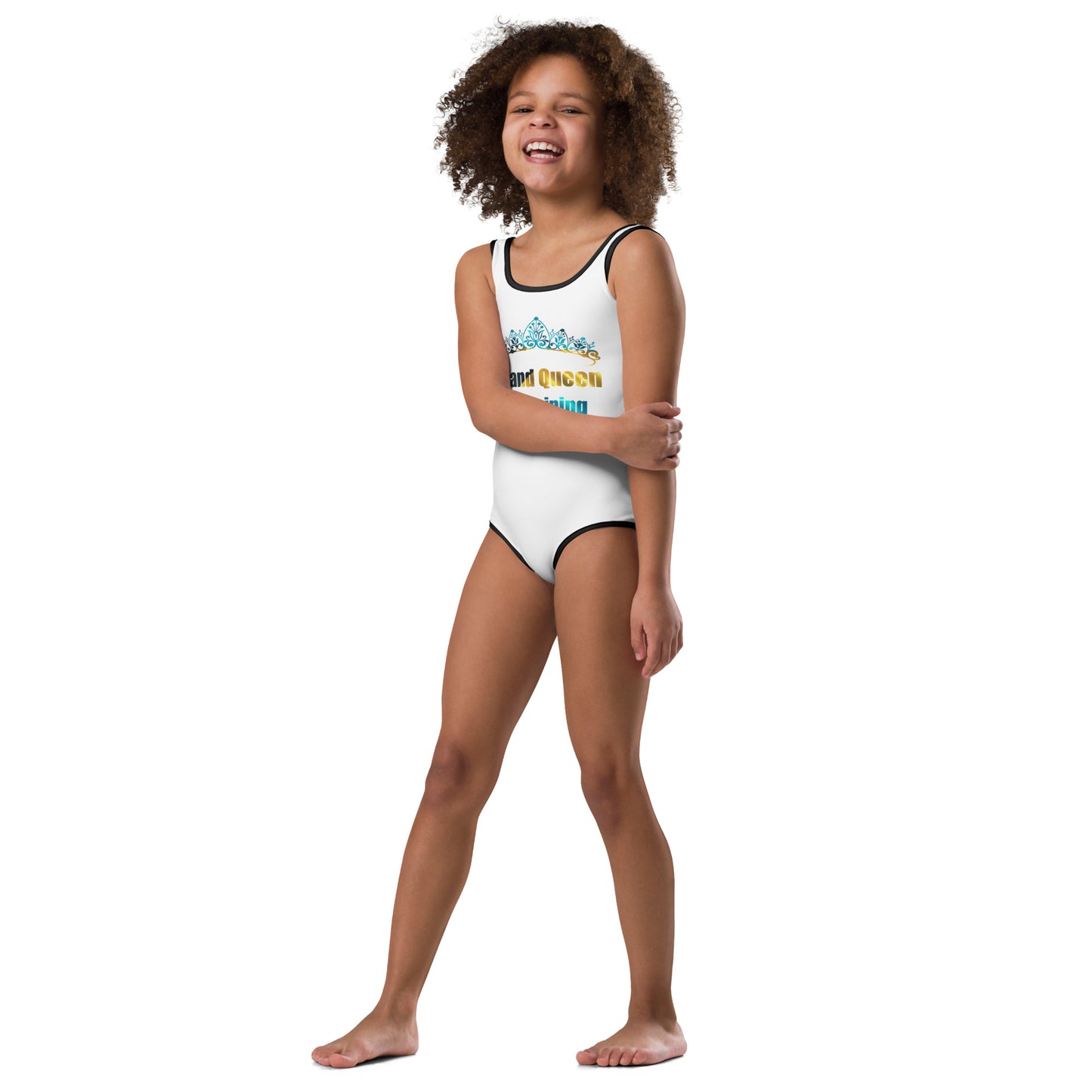 Bah Island Queen In Training Kids Swimsuit