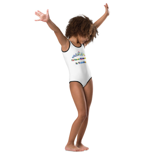 Island Queen In Training Multi Kids Swimsuit