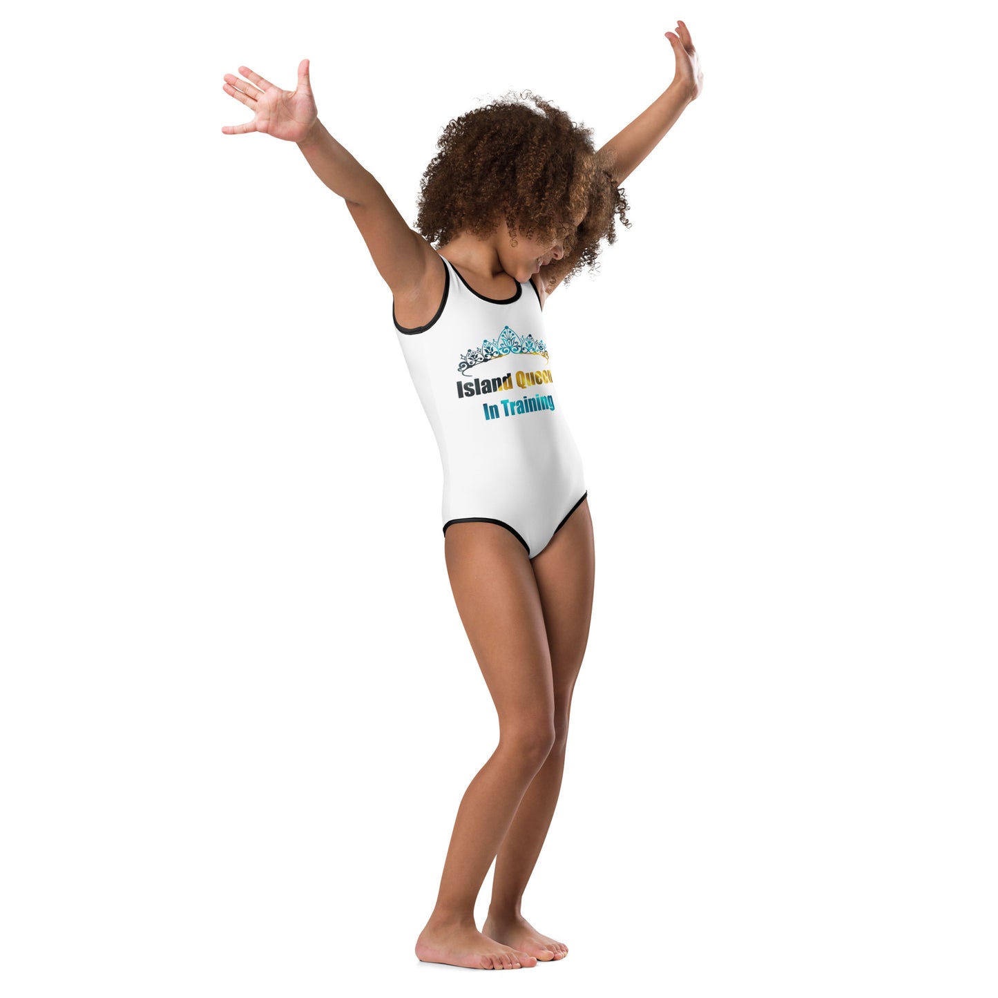 Bah Island Queen In Training Kids Swimsuit