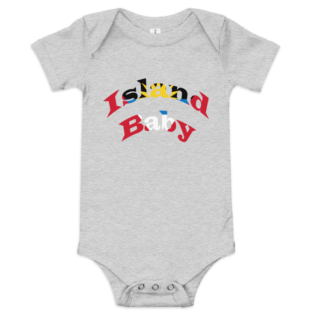 Antigua Island Baby short sleeve one piece