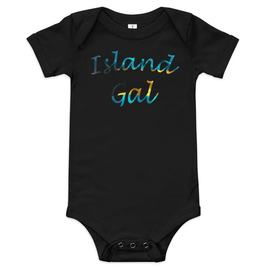 Island Gal short sleeve one piece