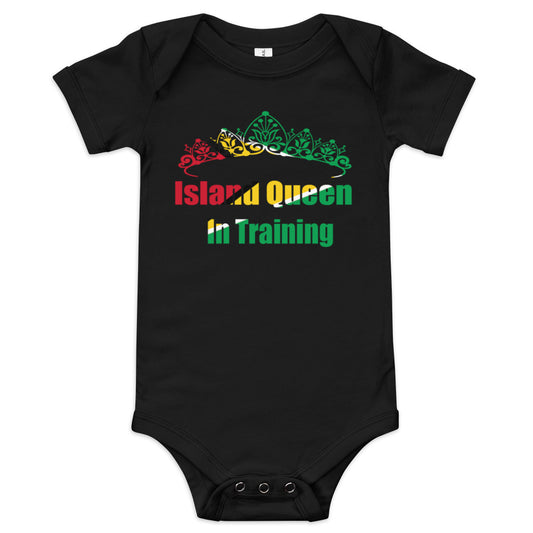 Guyana Island Queen In Training short sleeve one piece