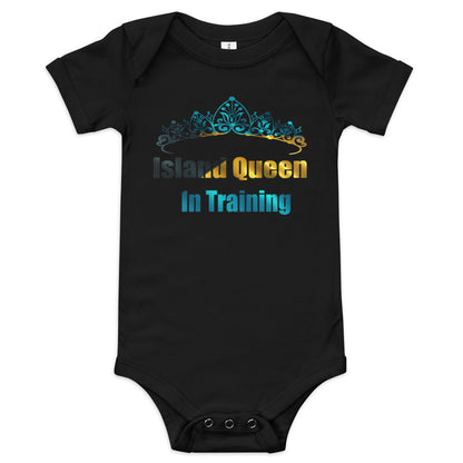 BAH Island Queen In Training short sleeve one piece