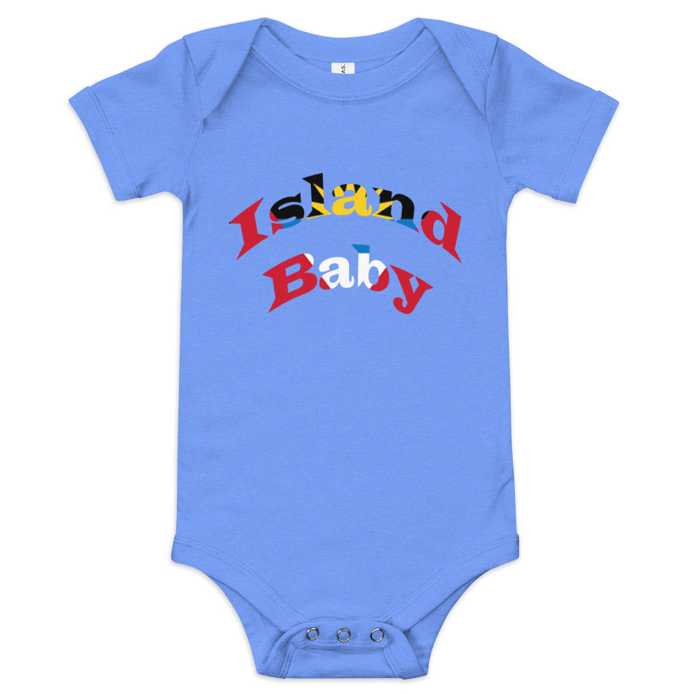 Antigua Island Baby short sleeve one piece