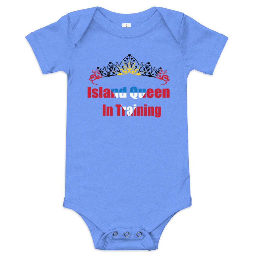 Antiguan Island Queen In Training short sleeve one piece