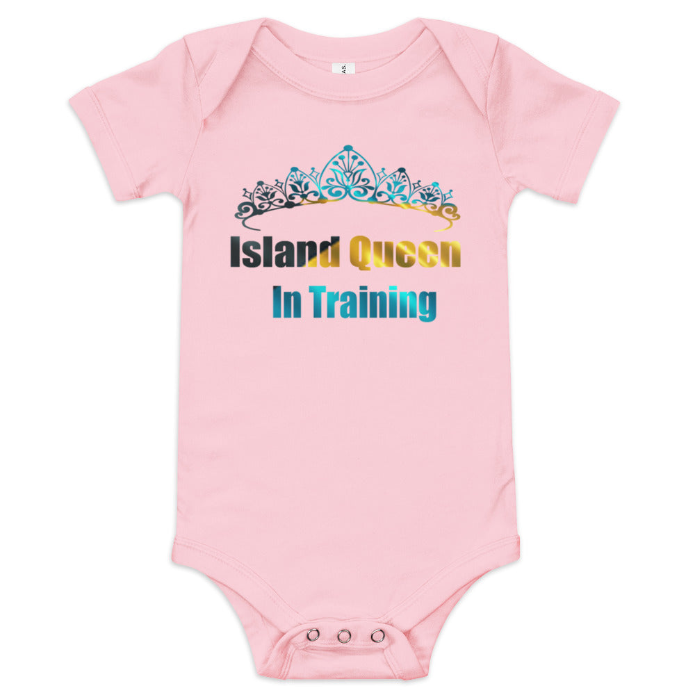 BAH Island Queen In Training short sleeve one piece