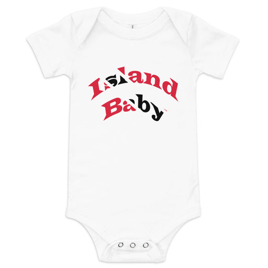 Trini Island Baby short sleeve one piece