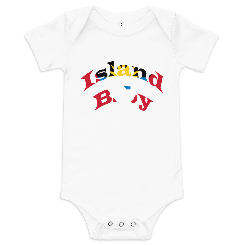 Antigua Island Baby short sleeve one piece