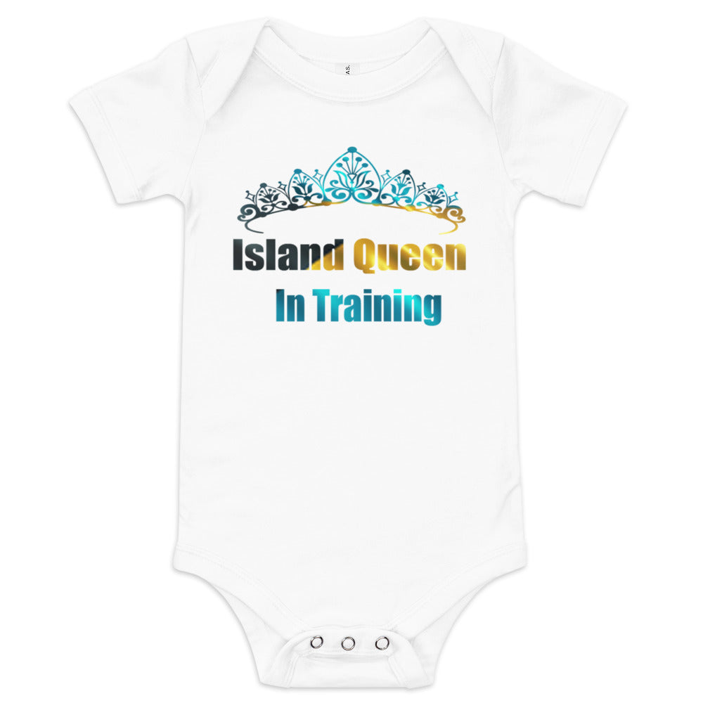 BAH Island Queen In Training short sleeve one piece