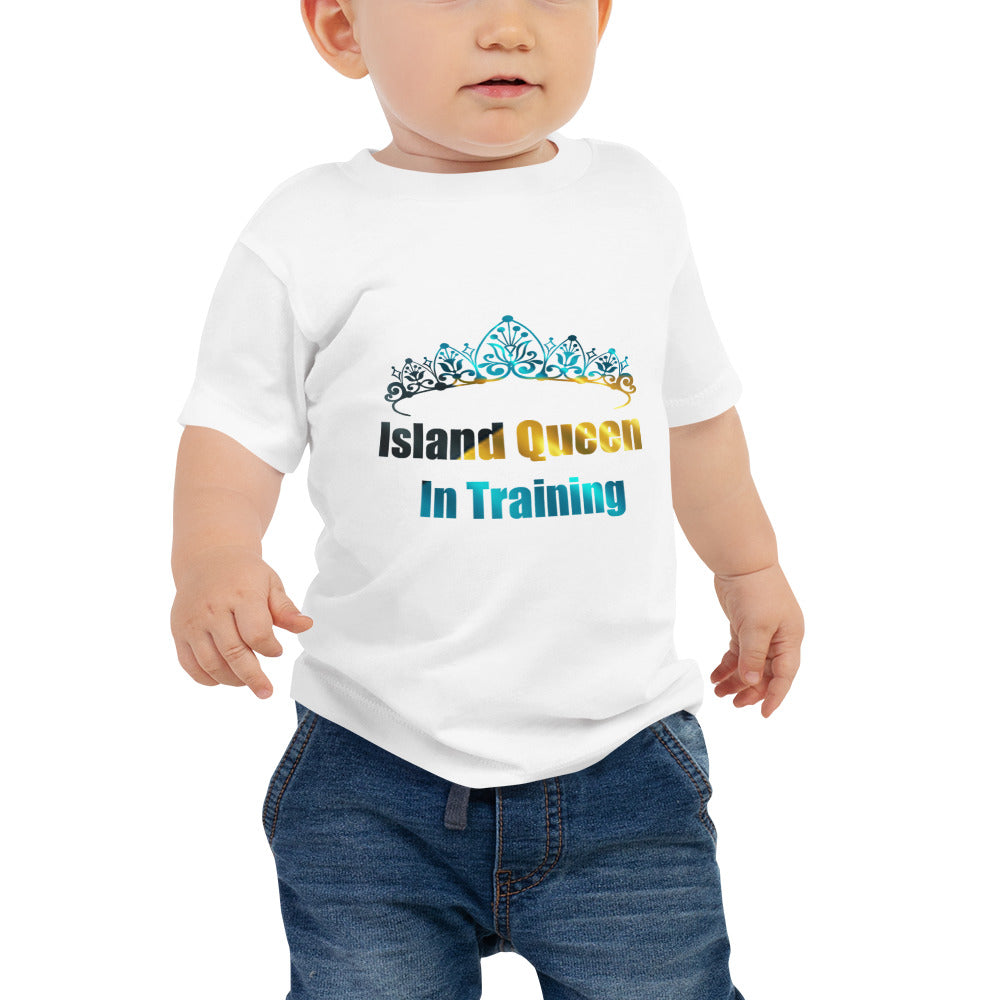 Island Queen In Training Baby Jersey Short Sleeve Tee