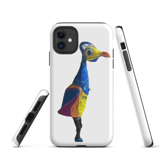 Bird Is Da Word Tough iPhone case