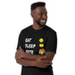 Eat.Sleep.Fete.Repeat. Short-Sleeve Unisex T-Shirt