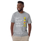 Eat.Sleep.Fete.Repeat. Short-Sleeve Unisex T-Shirt