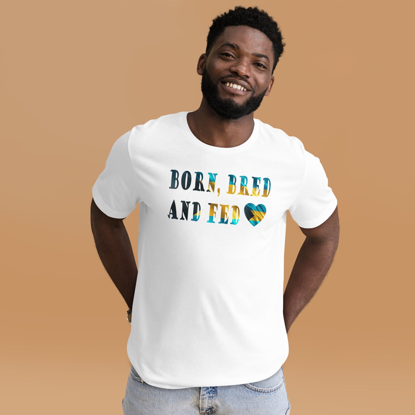 Bah Born Bred And Fed Unisex t-shirt