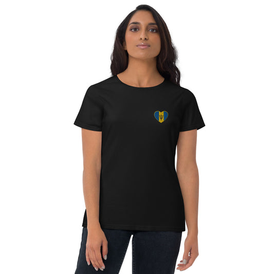 Bajan women's short sleeve t-shirt