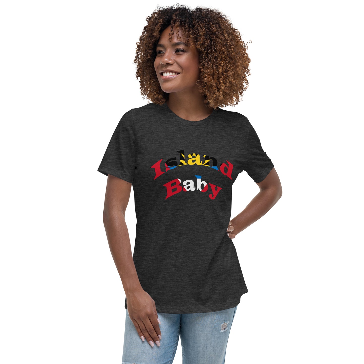 Antiguan Island Baby women's Relaxed T-Shirt