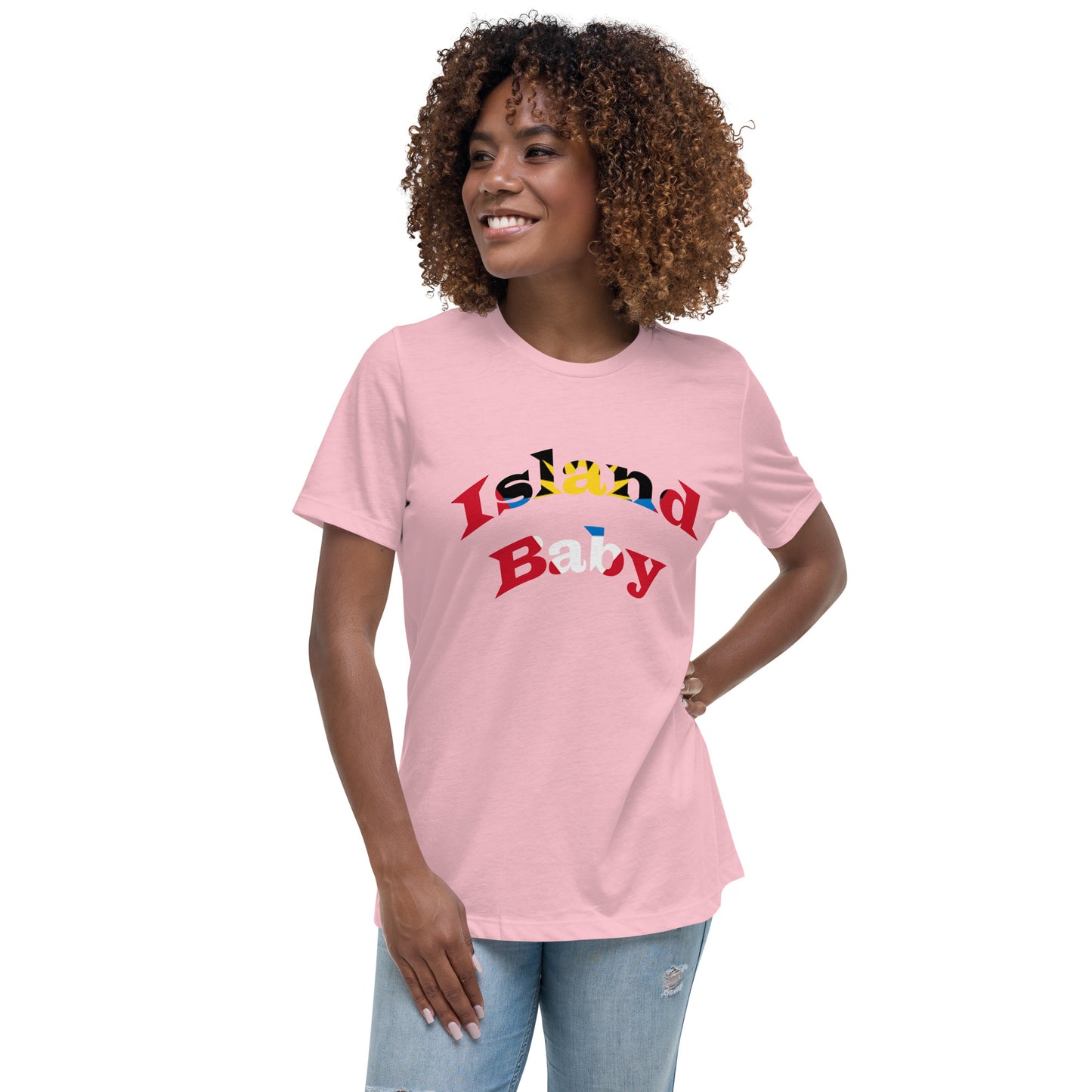 Antiguan Island Baby women's Relaxed T-Shirt