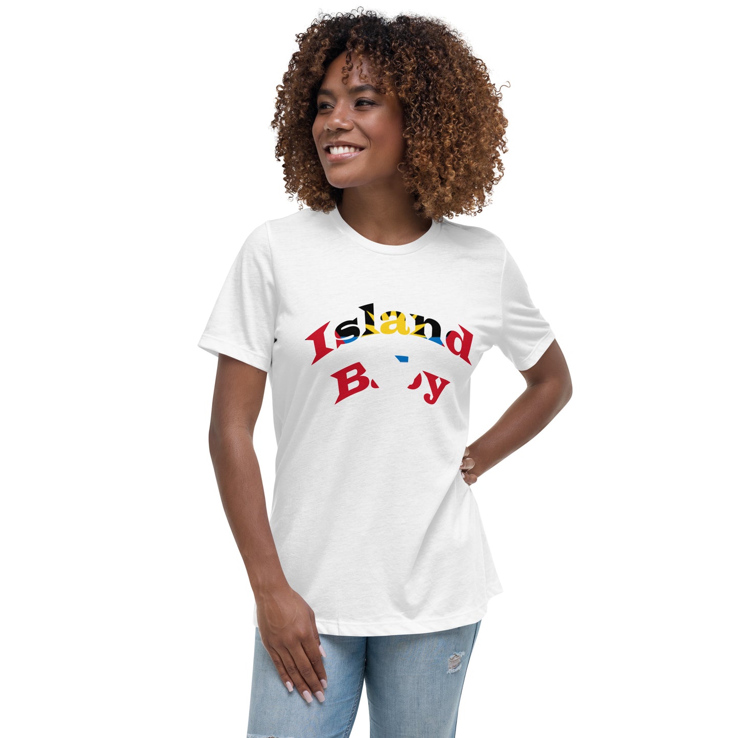 Antiguan Island Baby women's Relaxed T-Shirt